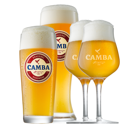 Pack of 4 Camba glass mix
