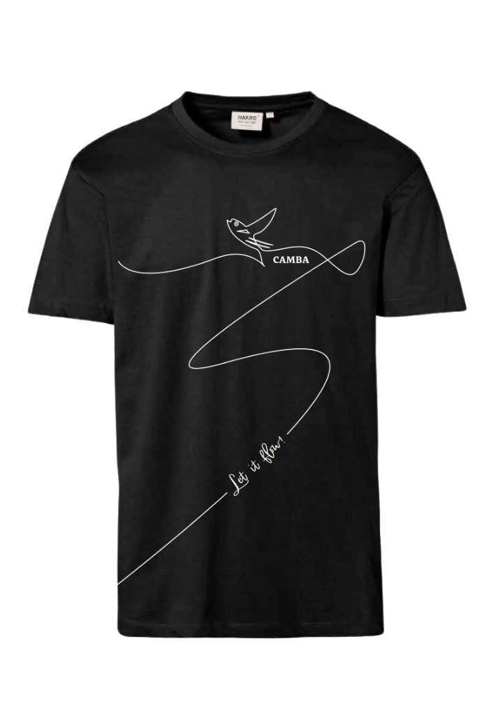 Camba Design T-Shirt (MARINEBLAU oder SCHWARZ)