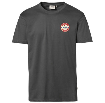 Camba 'Wenn's lafft, lafft's' T-Shirt (grau)