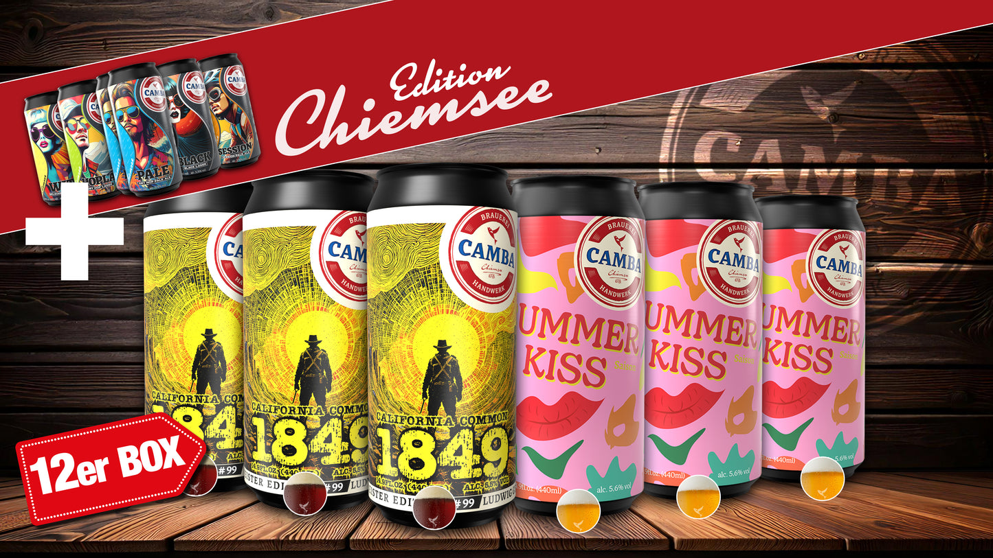 12er Camba Bier Abo mit Chiemsee Edition