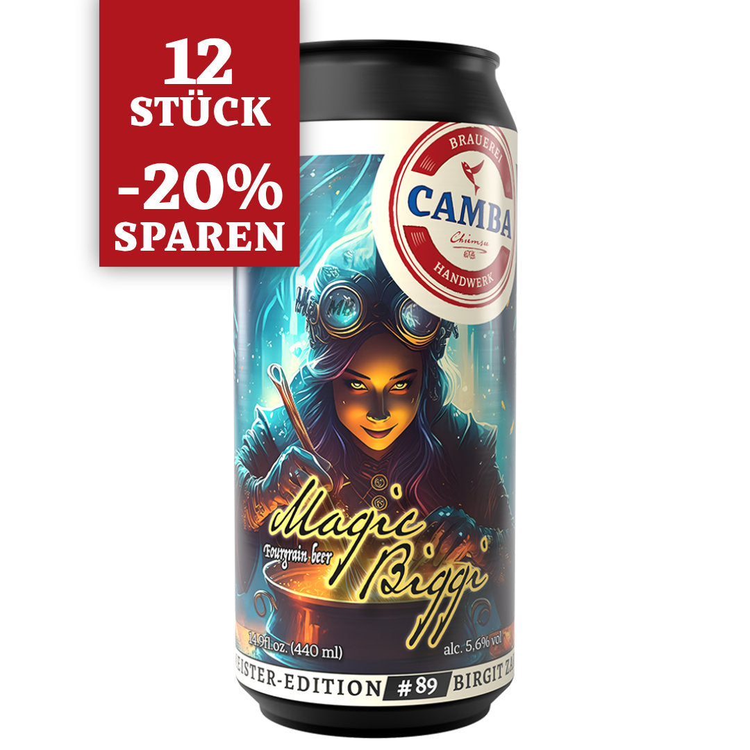 12 x 0,44l "Magic Biggi" - 4 Korn Bier