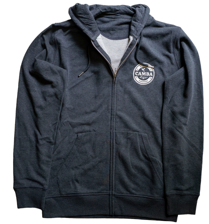 Camba Zipper Hoodie grey