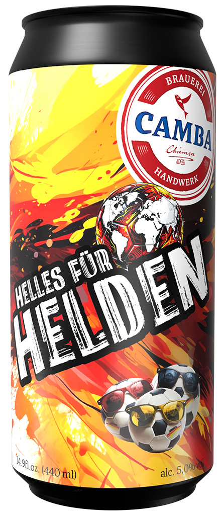 Camba "Helles für Helden" WM Edition 0,44 l Dose